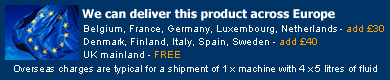 We deliver these products across Europe - Belgium, France, Germany, Luxembourg, Netherlands, Denmark, Finland, Italy, Spain, Sweden