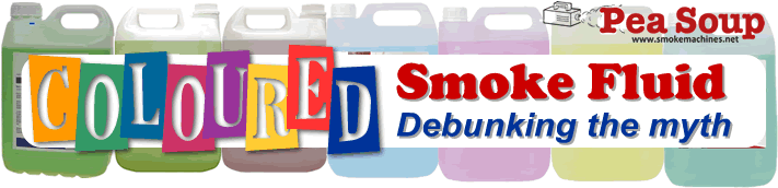 Coloured Smoke Fluid - debunking the myth